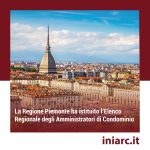 La Regione Piemonte ha istituito un Elenco Regionale per Amministratori di Condominio